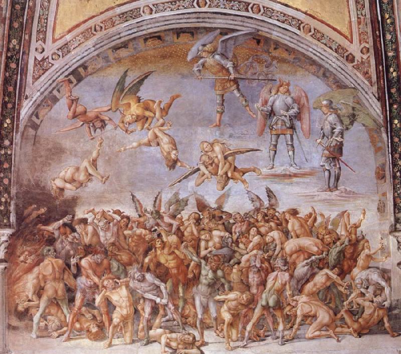 Luca Signorelli The Damned Cast into Hell France oil painting art